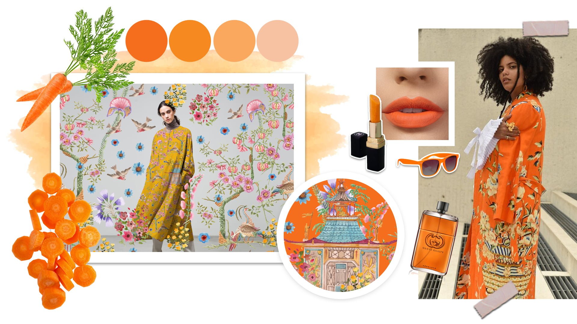 Tangy Orange Color Story Trend 2023 